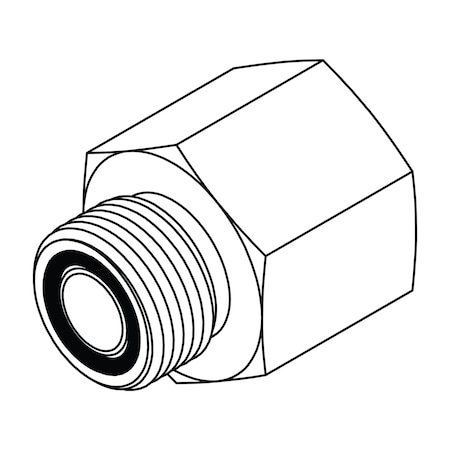 Hydraulic Fitting-Steel20MORFS-20FP